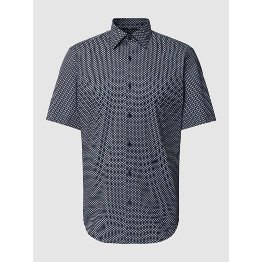 Koszula biznesowa o kroju regular fit z rękawem o dł. 1/2 ze sklepu Peek&Cloppenburg  w kategorii Koszule męskie - zdjęcie 169318180
