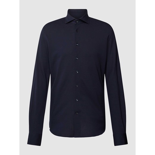 Koszula casualowa w jednolitym kolorze ze sklepu Peek&Cloppenburg  w kategorii Koszule męskie - zdjęcie 169318213