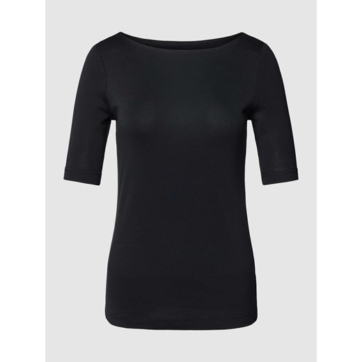 T-shirt w jednolitym kolorze ze sklepu Peek&Cloppenburg  w kategorii Bluzki damskie - zdjęcie 169318331