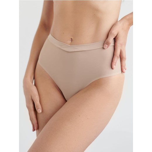 Sinsay - Majtki brazyliany 2 pack - kremowy Sinsay XL wyprzedaż Sinsay