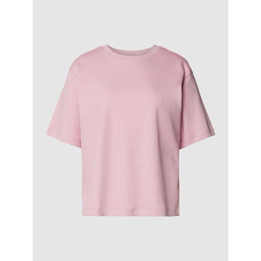 T-shirt w jednolitym kolorze ze sklepu Peek&Cloppenburg  w kategorii Bluzki damskie - zdjęcie 169330794