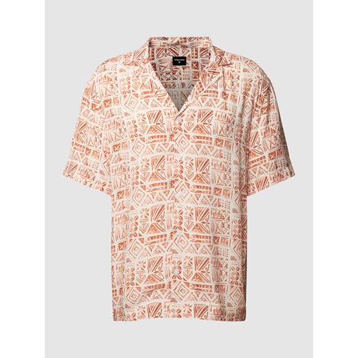 Koszula casualowa ze wzorem na całej powierzchni model ‘Cliro’ ze sklepu Peek&Cloppenburg  w kategorii Koszule męskie - zdjęcie 169330893