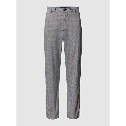 Spodnie materiałowe ze wzorem w kratę model ‘MAXTON’ ze sklepu Peek&Cloppenburg  w kategorii Spodnie męskie - zdjęcie 169330902