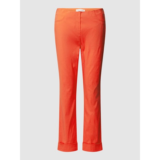 Spodnie o skróconym kroju regular fit model ‘IGOR’ ze sklepu Peek&Cloppenburg  w kategorii Spodnie damskie - zdjęcie 169330993