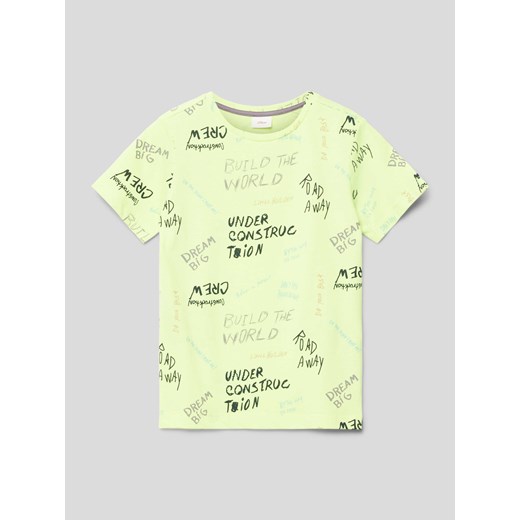 T-shirt z wzorem na całej powierzchni ze sklepu Peek&Cloppenburg  w kategorii T-shirty chłopięce - zdjęcie 169331012