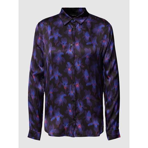 Bluzka koszulowa z wzorem kwiatowym ze sklepu Peek&Cloppenburg  w kategorii Koszule damskie - zdjęcie 169331243