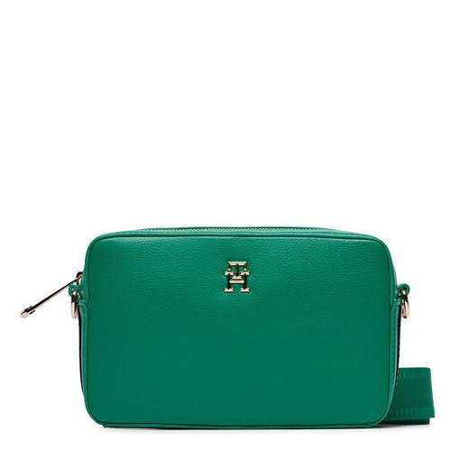 Torebka Tommy Hilfiger Th Essential Sc Camera Bag Corp AW0AW15707 Olympic Green Tommy Hilfiger one size eobuwie.pl
