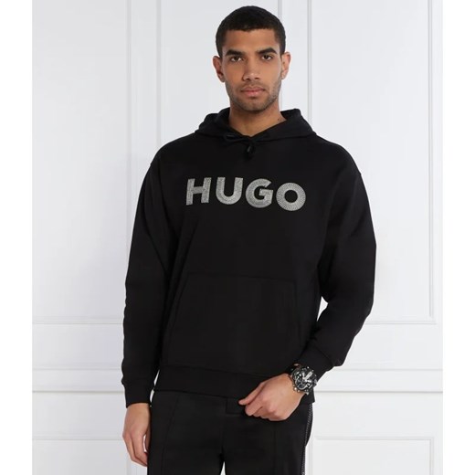 Bluza męska czarna Hugo Boss młodzieżowa 