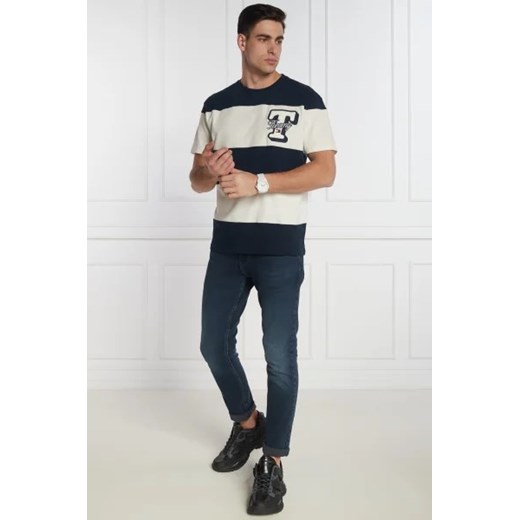 Tommy Jeans T-shirt LETTER CUT & SEW | Regular Fit Tommy Jeans L Gomez Fashion Store promocyjna cena