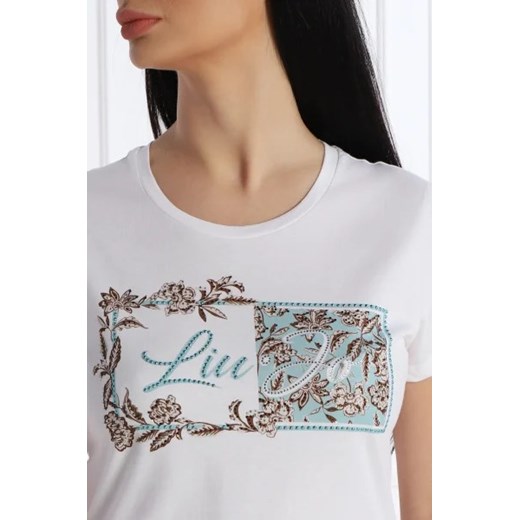 Liu Jo T-shirt | Regular Fit Liu Jo XL okazja Gomez Fashion Store