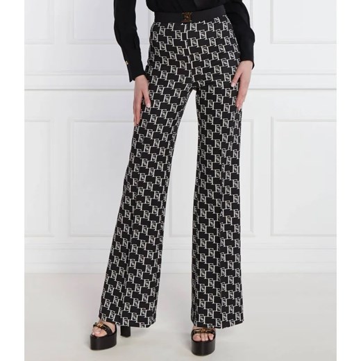 Elisabetta Franchi Spodnie | flare fit ze sklepu Gomez Fashion Store w kategorii Spodnie damskie - zdjęcie 169336291