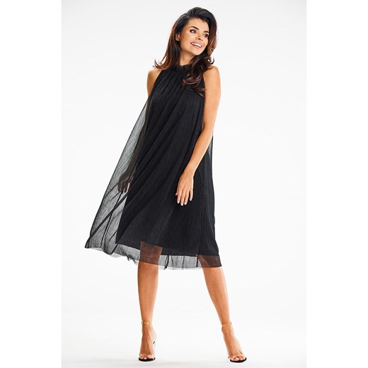 Awama Sukienka w kolorze czarnym ze sklepu Limango Polska w kategorii Sukienki - zdjęcie 169336381