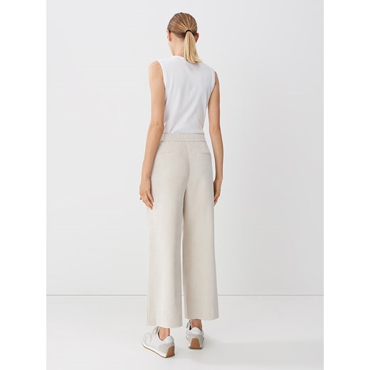 Someday Spodnie sztruksowe &quot;Cabien&quot; w kolorze kremowym Someday 42 okazja Limango Polska