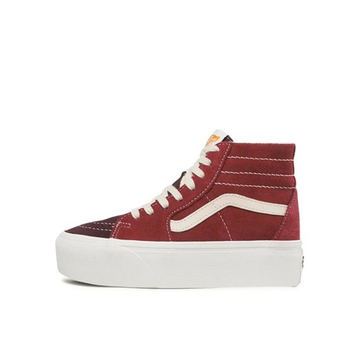 Vans Sneakersy Sk8-Hi Tapered VN0A7Q5PTWP1 Bordowy Vans 41 wyprzedaż MODIVO