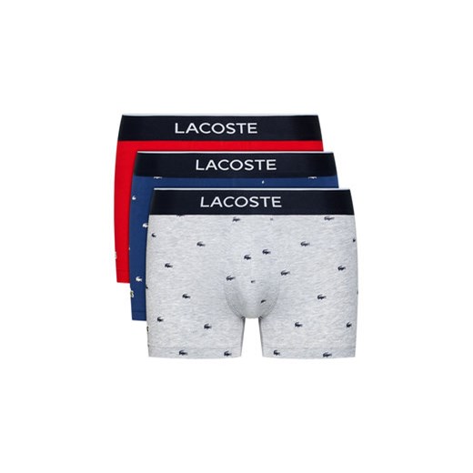 Lacoste Komplet 3 par bokserek 5H3411 Kolorowy Lacoste M MODIVO