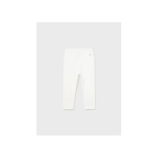 Mayoral Legginsy 703 Biały ze sklepu MODIVO w kategorii Spodnie dziewczęce - zdjęcie 169340542