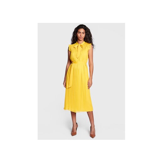 DKNY Sukienka koktajlowa DD2GI937 Żółty Regular Fit 6 wyprzedaż MODIVO