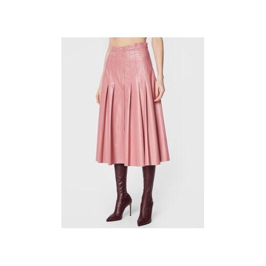 TWINSET Spódnica plisowana 231TP2090 Różowy Regular Fit ze sklepu MODIVO w kategorii Spódnice - zdjęcie 169341113
