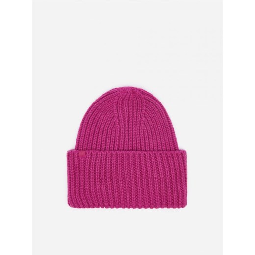 Czapka beanie z wełną fuksja House S wyprzedaż House