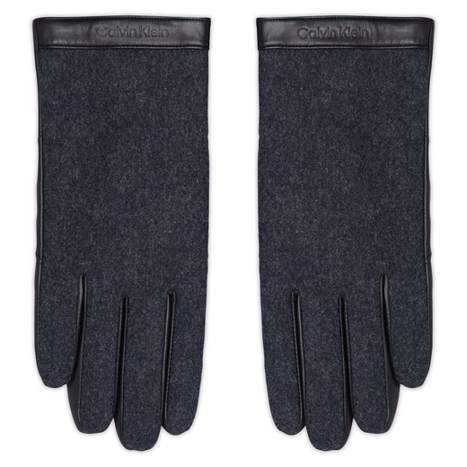 Rękawiczki Męskie Calvin Klein K50K509542 Ck Black BAX ze sklepu eobuwie.pl w kategorii Rękawiczki męskie - zdjęcie 169373214
