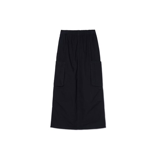 Cropp - Czarna spódnica maxi - czarny ze sklepu Cropp w kategorii Spódnice - zdjęcie 169374441