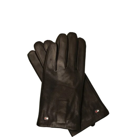 Tommy Hilfiger Skórzane rękawiczki ESSENTIAL FLAG ze sklepu Gomez Fashion Store w kategorii Rękawiczki damskie - zdjęcie 169389824