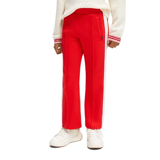 Scotch &amp; Soda Spodnie dresowe w kolorze czerwonym ze sklepu Limango Polska w kategorii Spodnie dziewczęce - zdjęcie 169393392