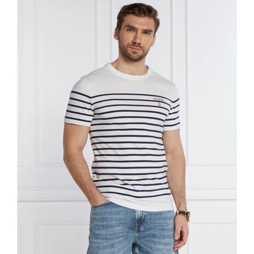GUESS T-shirt | Slim Fit ze sklepu Gomez Fashion Store w kategorii T-shirty męskie - zdjęcie 169399124