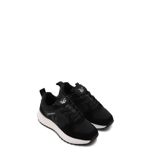 Buty sportowe damskie Just Cavalli sneakersy ze skóry