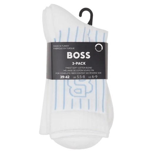 BOSS Skarpety 3-pack QS Pinstripe 39-42 Gomez Fashion Store