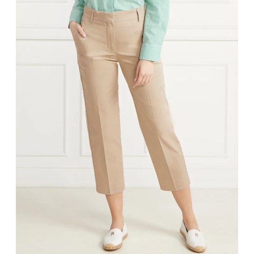 Tommy Hilfiger Spodnie chino | Straight fit ze sklepu Gomez Fashion Store w kategorii Spodnie damskie - zdjęcie 169399694