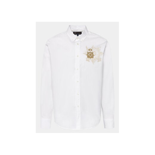 La Martina Koszula YMCG01 PP483 Biały Regular Fit ze sklepu MODIVO w kategorii Koszule męskie - zdjęcie 169405601