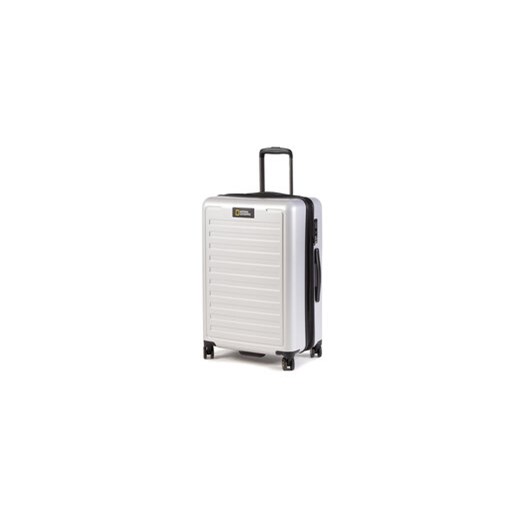 National Geographic Walizka kabinowa Luggage N164HA.60.23 Srebrny National Geographic m promocyjna cena MODIVO