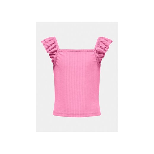 Kids ONLY Top Nella 15317829 Różowy Slim Fit ze sklepu MODIVO w kategorii Bluzki dziewczęce - zdjęcie 169416410