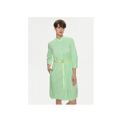 JOOP! Sukienka koszulowa 30042008 Zielony Regular Fit ze sklepu MODIVO w kategorii Sukienki - zdjęcie 169416624