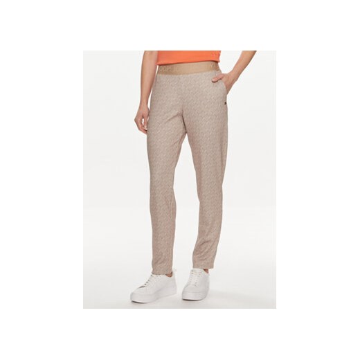 JOOP! Spodnie materiałowe 30036543 Beżowy Slim Fit ze sklepu MODIVO w kategorii Spodnie damskie - zdjęcie 169416654