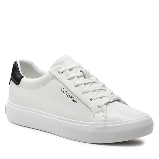 Buty sportowe damskie Calvin Klein sneakersy na wiosnę płaskie wiązane