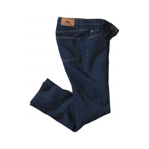 Niebieskie jeansy Regular ze stretchem Atlas For Men L promocja Atlas For Men