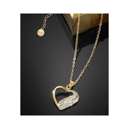 Naszyjnik Kryształowe Serce z kryształkami ze sklepu Atlas For Men w kategorii Naszyjniki - zdjęcie 169418993