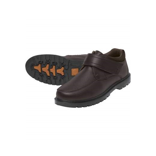 Skórzane, półwysokie buty ze sklepu Atlas For Men w kategorii Buty zimowe męskie - zdjęcie 169419202
