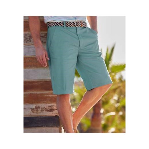 Bermudy chino z twillu ze stretchem ze sklepu Atlas For Men w kategorii Spodenki męskie - zdjęcie 169419261