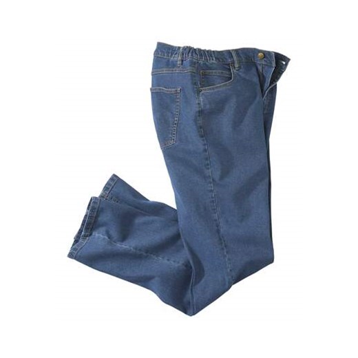 Wygodne jeansy z półelastyczną talią Regular Stretch ze sklepu Atlas For Men w kategorii Jeansy męskie - zdjęcie 169419320