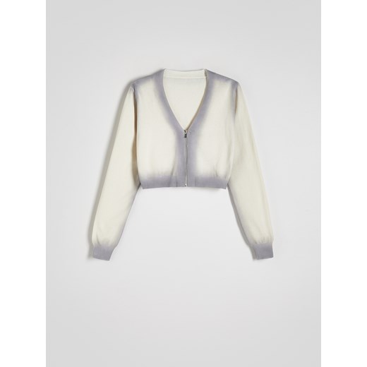 Reserved - Sweter z efektem gradientu - złamana biel ze sklepu Reserved w kategorii Swetry damskie - zdjęcie 169419923