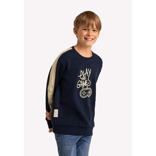 Bluza chłopięca z nadrukiem B-PLAY JUNIOR ze sklepu Volcano.pl w kategorii Bluzy chłopięce - zdjęcie 169421733