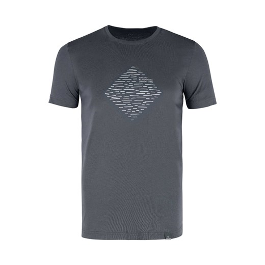 Klasyczny t-shirt męski z nadrukiem T-SILENCE Volcano M Volcano.pl