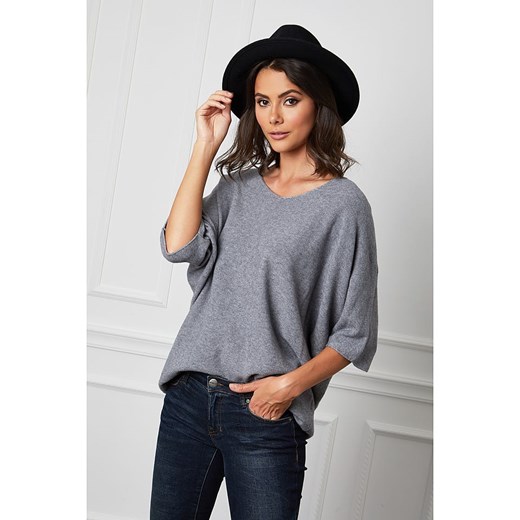 Joséfine Sweter &quot;Dalor&quot; w kolorze szarym ze sklepu Limango Polska w kategorii Swetry damskie - zdjęcie 169427224