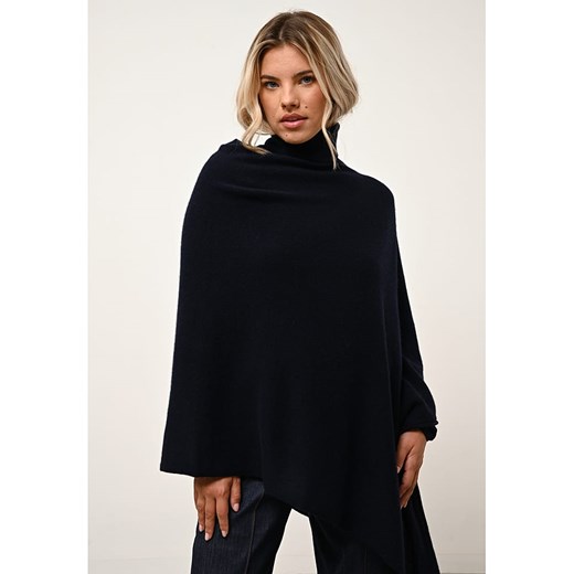Just Cashmere Kaszmirowy golf &quot;Ava&quot; w kolorze granatowym ze sklepu Limango Polska w kategorii Swetry damskie - zdjęcie 169427580