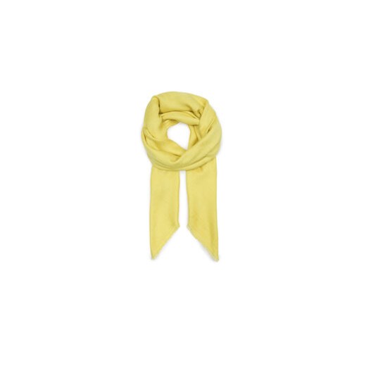 Calvin Klein Chusta Monogram K60K608779 Żółty ze sklepu MODIVO w kategorii Szaliki i chusty damskie - zdjęcie 169438834