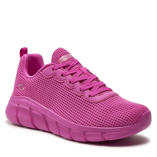 Buty sportowe damskie Skechers sneakersy nike flex różowe 