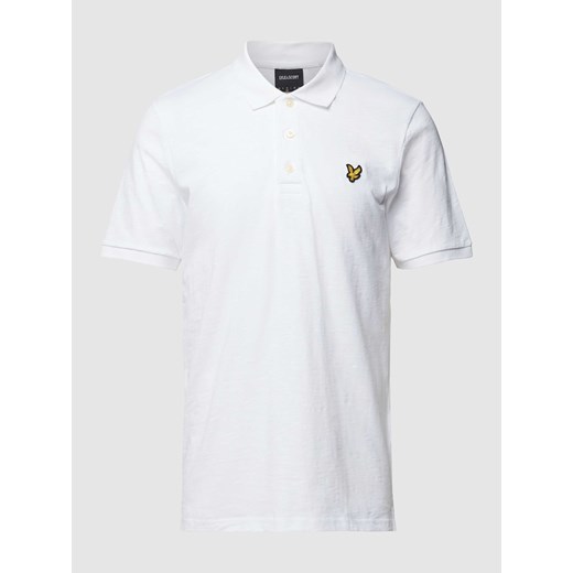 Koszulka polo z wyhaftowanym logo ze sklepu Peek&Cloppenburg  w kategorii T-shirty męskie - zdjęcie 169443324